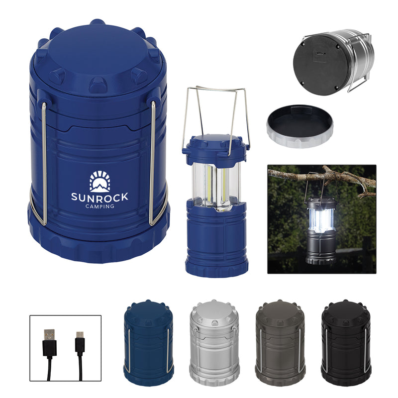 Load image into Gallery viewer, COB Pop-Up Rechargeable Lantern

