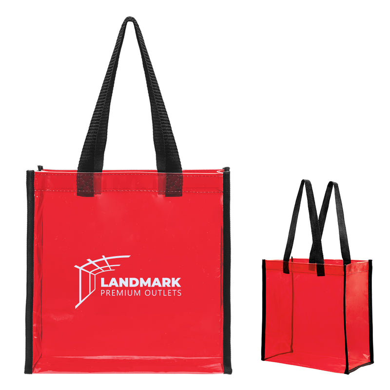 Load image into Gallery viewer, Colby Transparent Tote Bag
