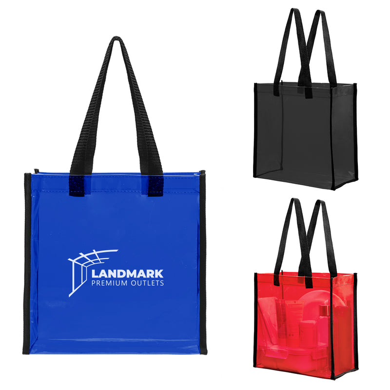 Load image into Gallery viewer, Colby Transparent Tote Bag
