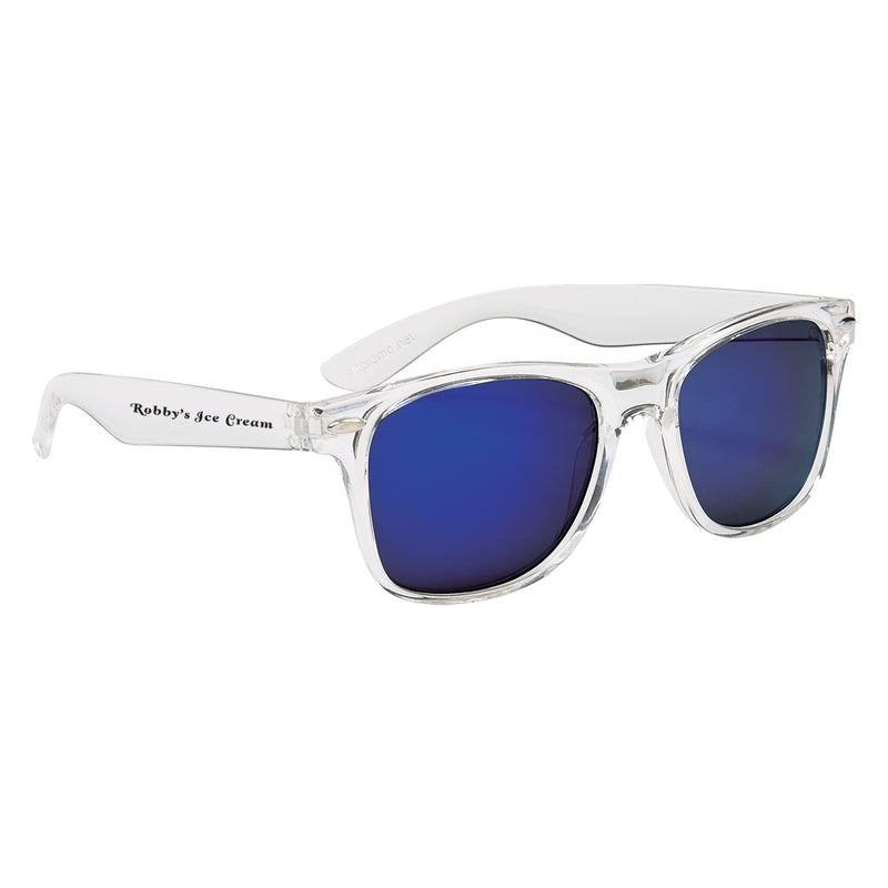 Load image into Gallery viewer, Crystalline Mirrored Malibu Sunglasses
