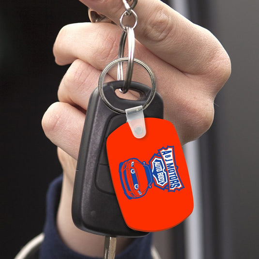 Custom Double Side Print Soft Vinyl Key Tags