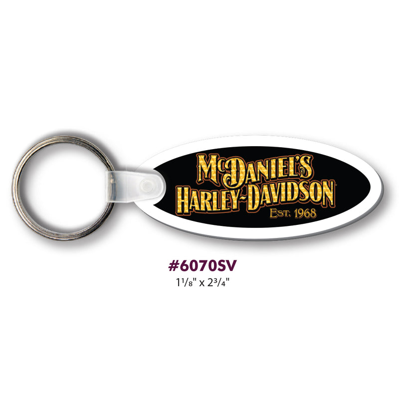 Load image into Gallery viewer, Custom Double Side Print Soft Vinyl Key Tags

