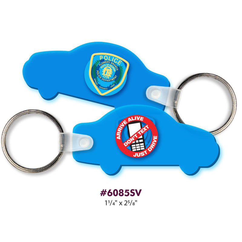 Load image into Gallery viewer, Custom Double Side Print Soft Vinyl Key Tags
