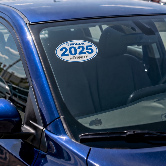 Custom Oval Decals