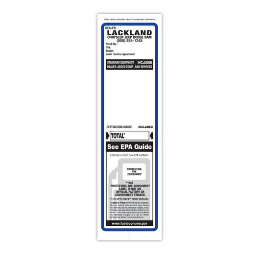 Custom Paper-Bak® Laser Forms - Pack of 50 ( 1 up - 3.125