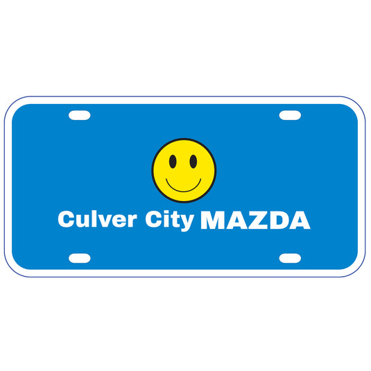 Custom Polyethylene License Plate Auto Tags 18mil - 3 Color
