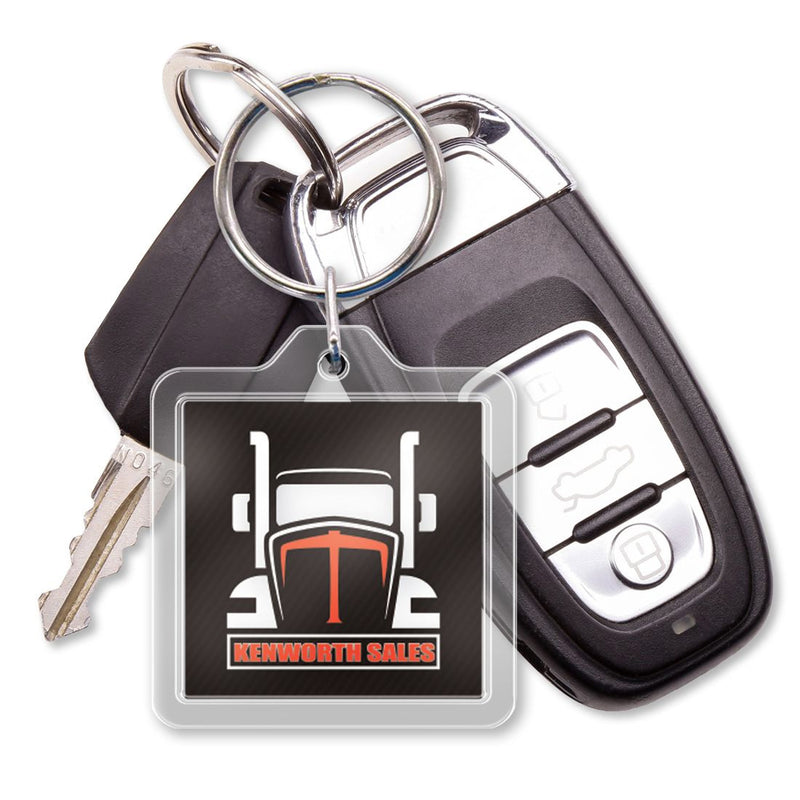 Load image into Gallery viewer, Custom Printed Acrylic Key Tags
