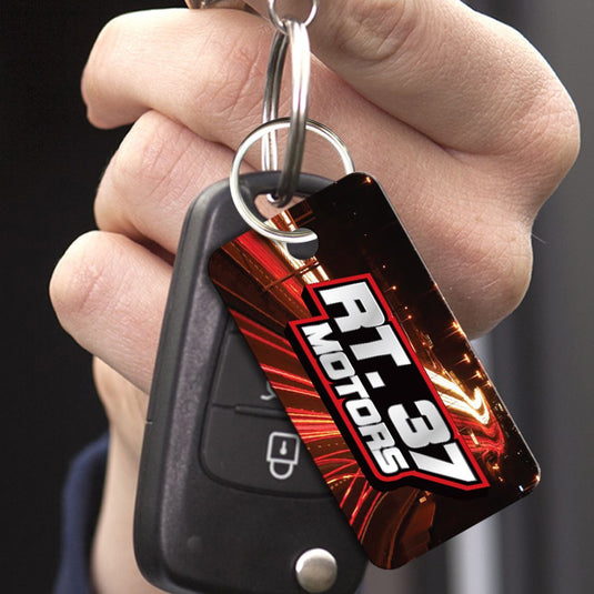 Custom Printed Over-Lam Key Tags- 30 mil.