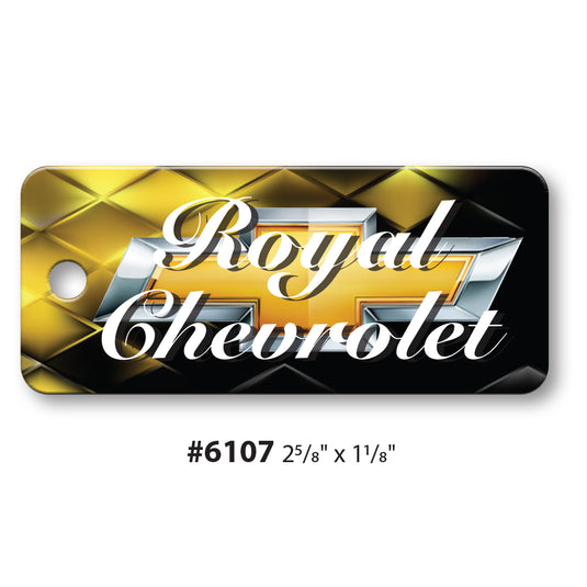 Custom Printed Over-Lam Key Tags- 30 mil.