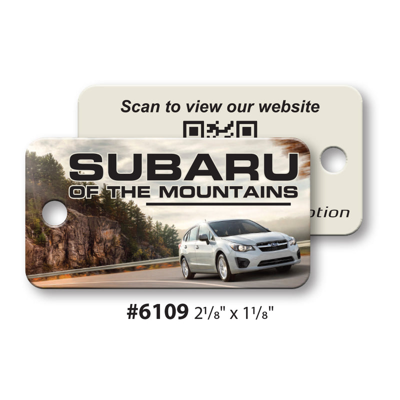 Load image into Gallery viewer, Custom Printed Over-Lam Key Tags- 30 mil.
