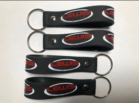 Custom Soft Rubber Loop Key Chain (Large)