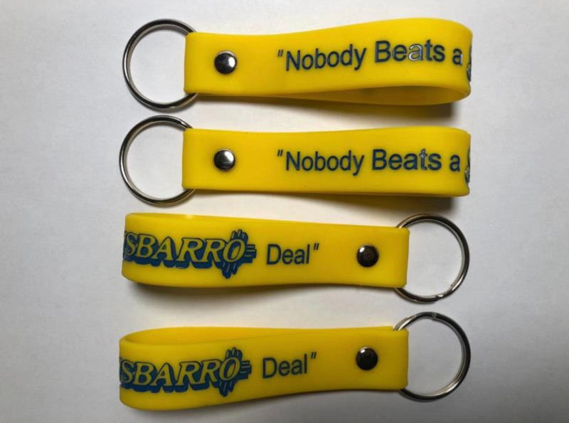 Load image into Gallery viewer, Custom Soft Rubber Loop Key Chain (Large)
