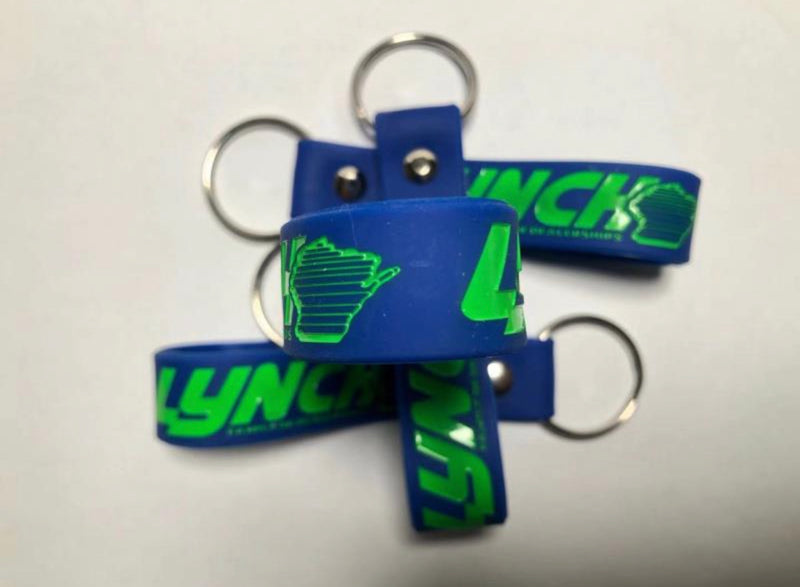 Load image into Gallery viewer, Custom Soft Rubber Loop Key Chain (Large)

