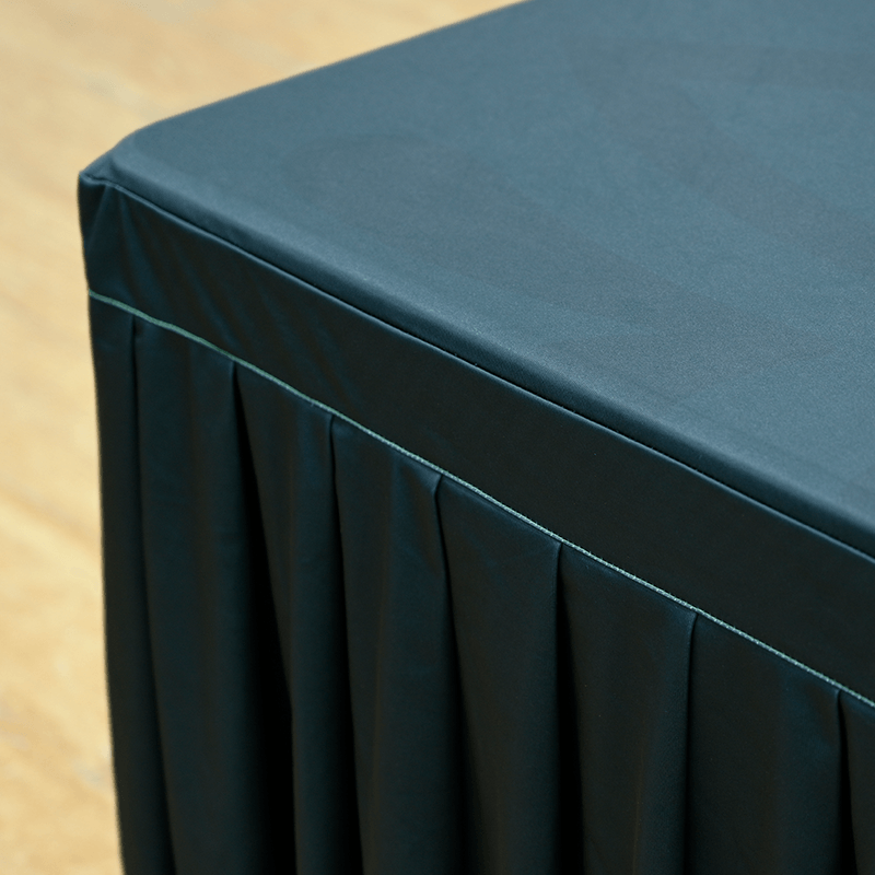 Load image into Gallery viewer, Custom Table Skirts With Top
