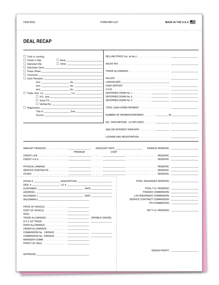 Load image into Gallery viewer, Deal Recap - RFI-237 - 2 Part Qty. 100
