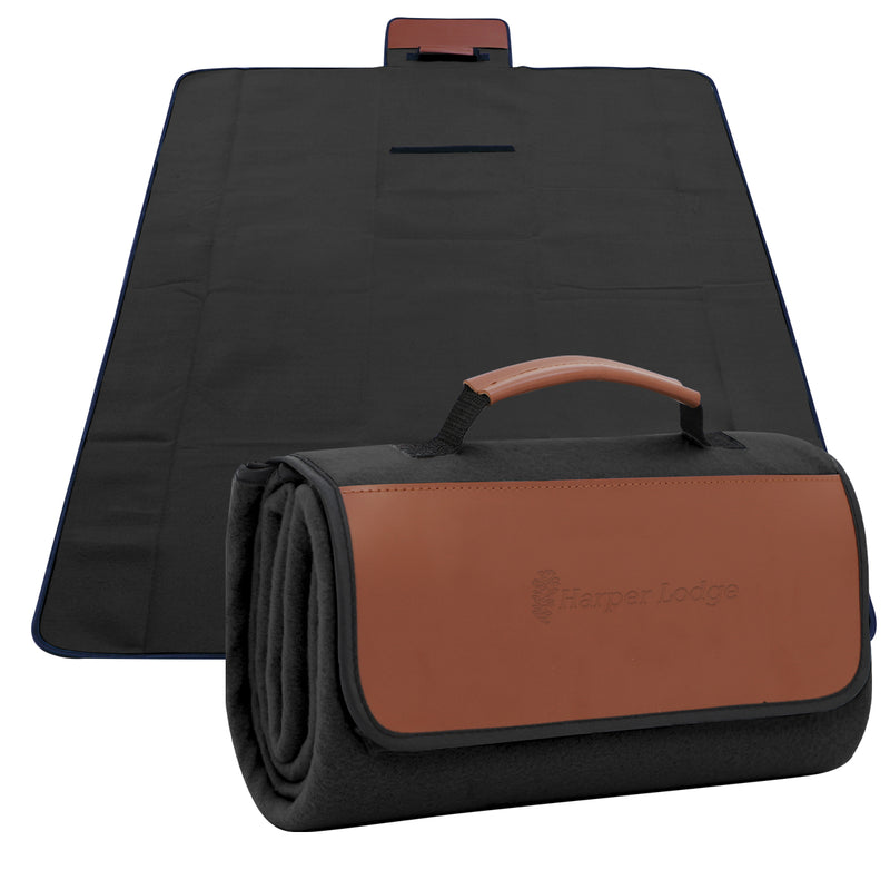 Load image into Gallery viewer, Premium Roll-Up Picnic Blanket
