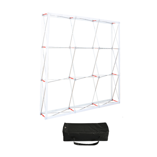 Double Sided Straight Fabric Popup Displays