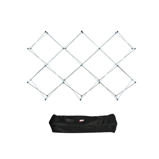 Double X Floor Grid Pop Up Display