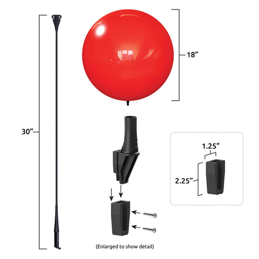 DuraBalloon® Vertical Bracket Kit