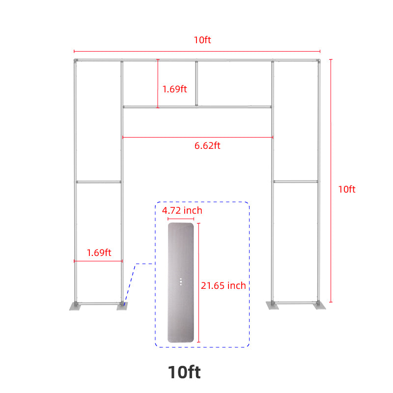 Load image into Gallery viewer, Flat Square Door Arch Stand
