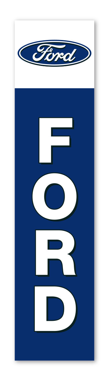 Flat Top Swooper Banner - FORD