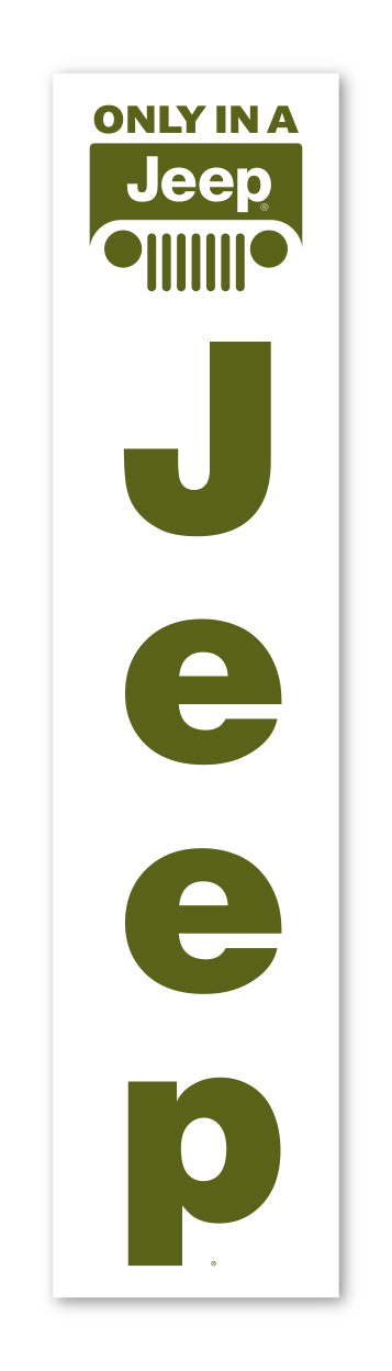 Flat Top Swooper Banner - JEEP
