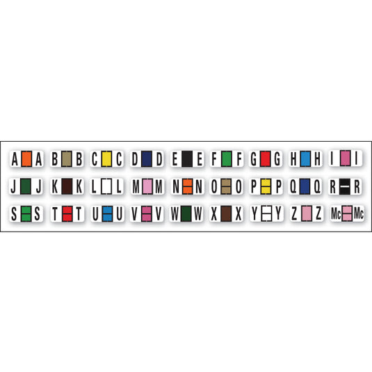 Full Set - Color Code RINGBOOK Alphabet