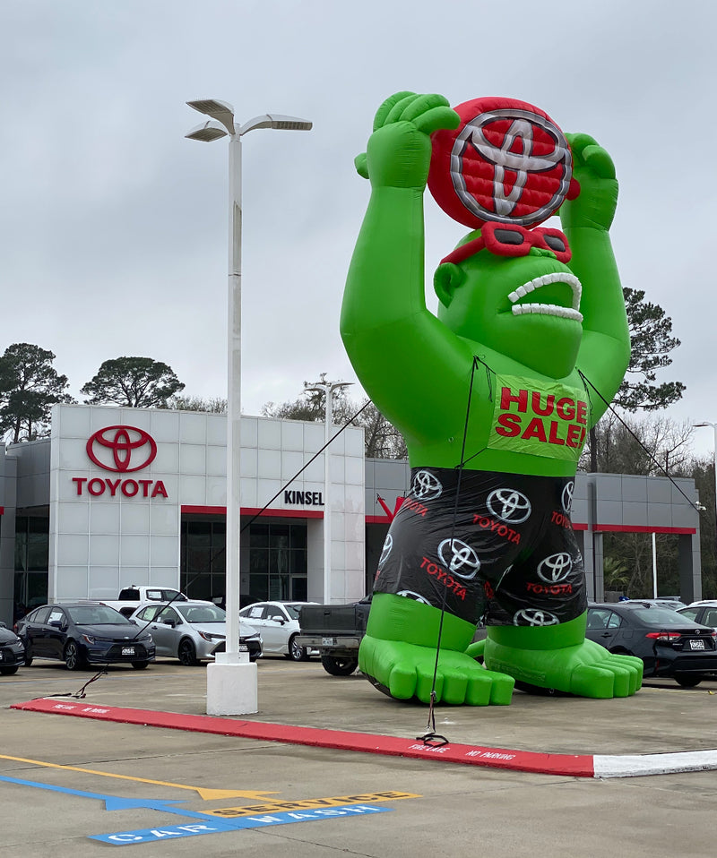 Load image into Gallery viewer, Giant Inflatable Gorilla

