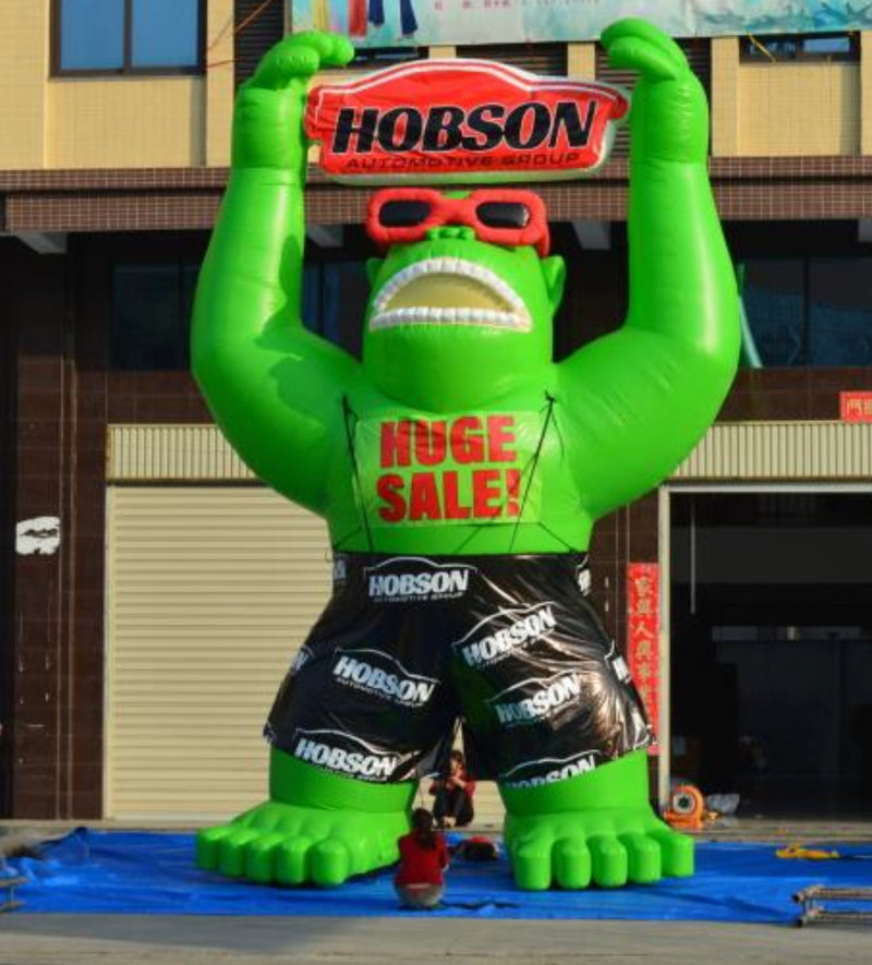 Load image into Gallery viewer, Giant Inflatable Gorilla
