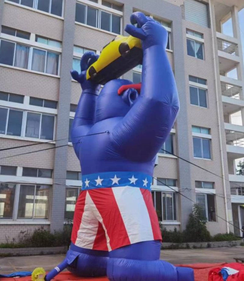 Load image into Gallery viewer, Giant Inflatable Gorilla
