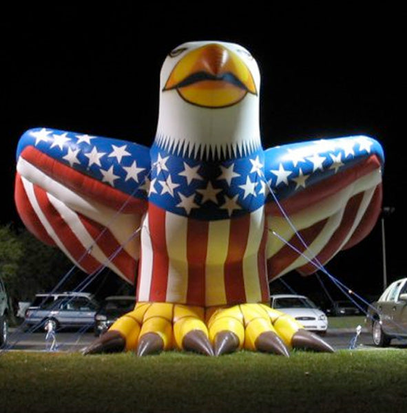 Load image into Gallery viewer, Giant Patriotic Eagle PVC Inflatable
