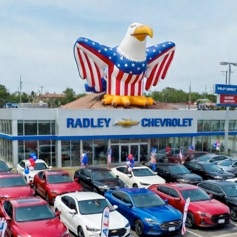 Load image into Gallery viewer, Giant Patriotic Eagle PVC Inflatable
