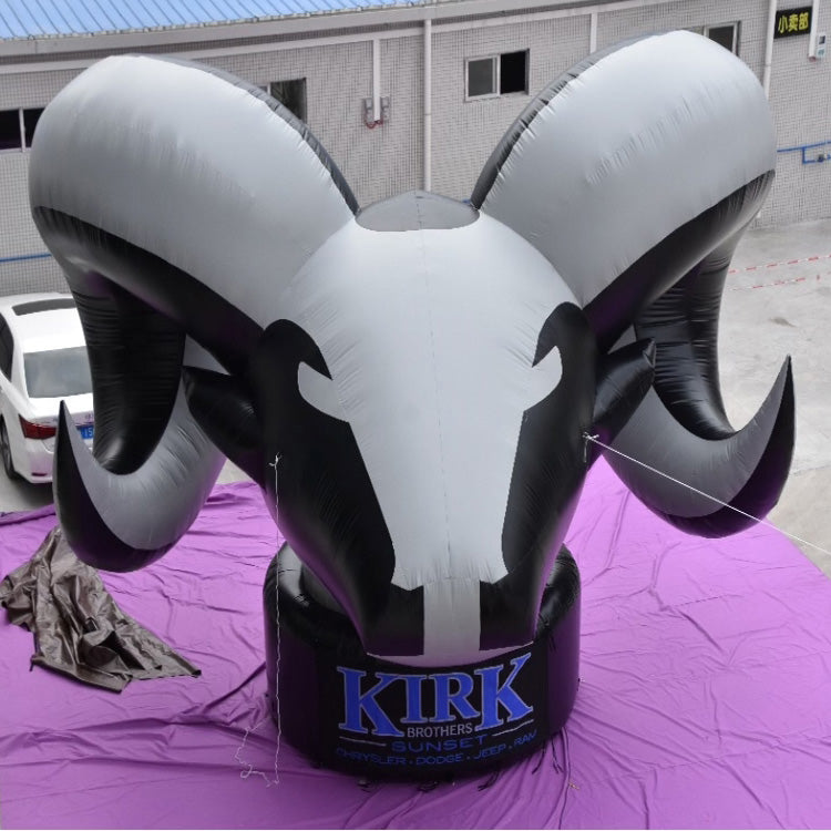 Load image into Gallery viewer, Giant Ram Head PVC Inflatable
