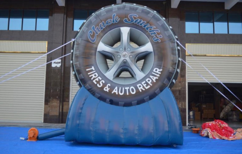 Load image into Gallery viewer, Giant Tire PVC Inflatable
