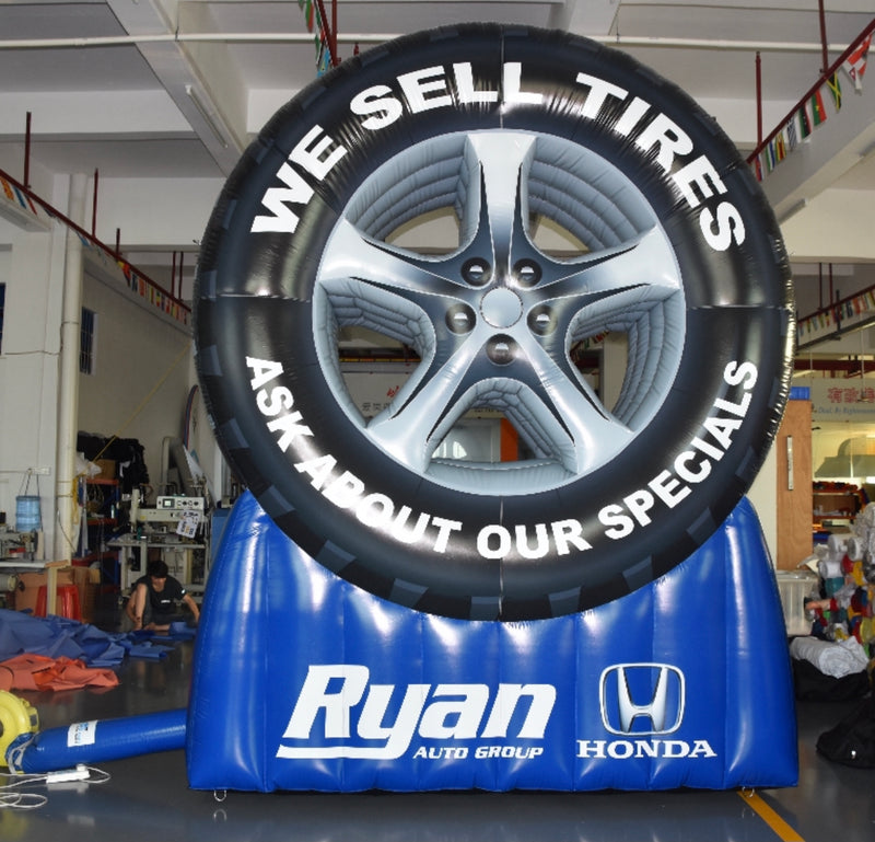 Load image into Gallery viewer, Giant Tire PVC Inflatable
