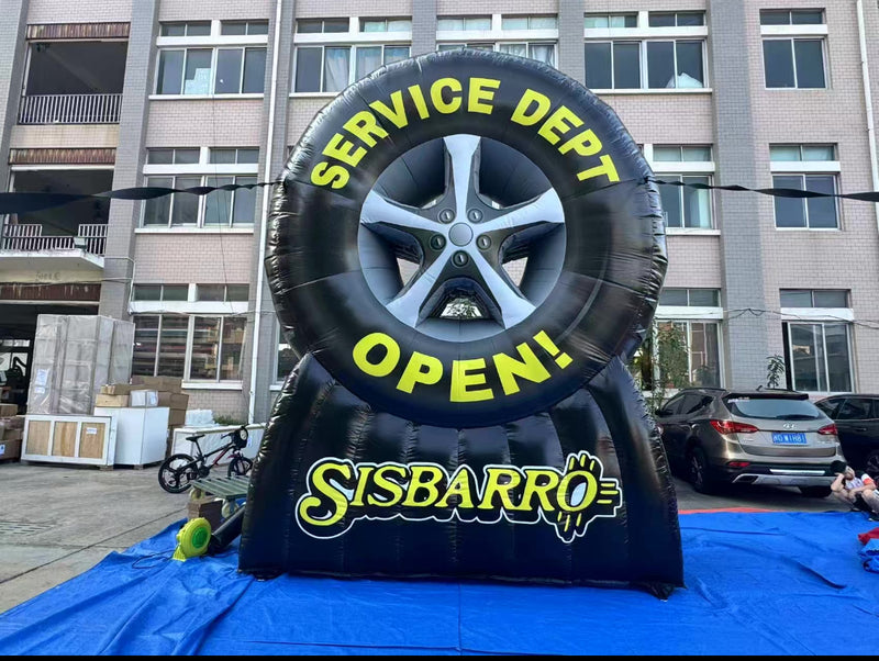 Load image into Gallery viewer, Giant Tire PVC Inflatable
