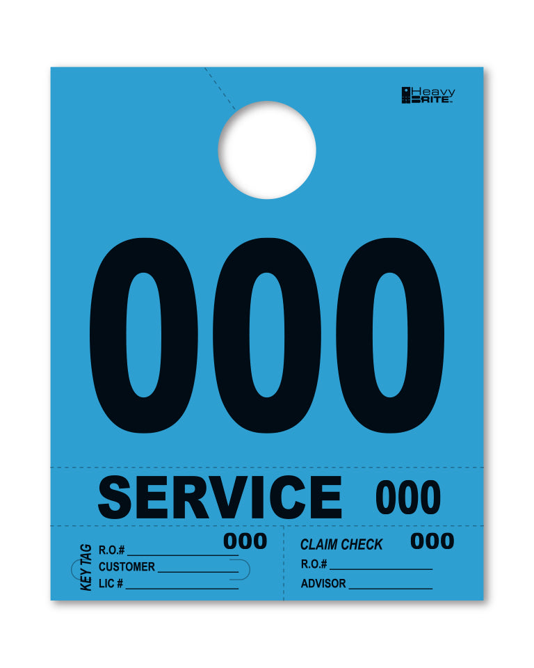 Load image into Gallery viewer, Heavy Brite 4 Part Service Dispatch Numbers
