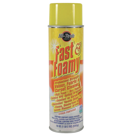 Hi-Tech® Fast & Foamy Carpet Aerosol Cleaner (Pack of 6)