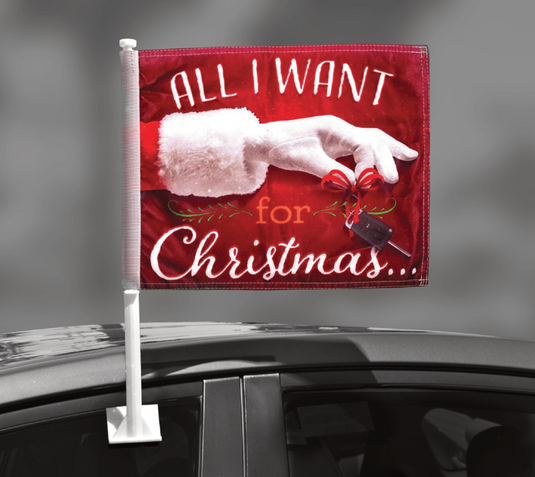 Holiday Window Flags