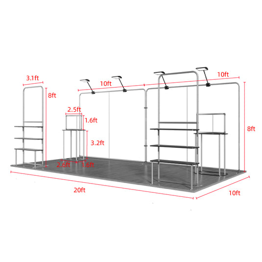 10x20ft Showroom Display Kit - A2