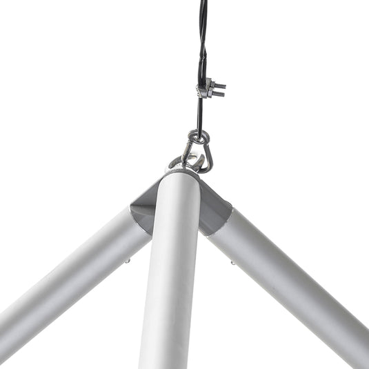 Showroom Tower with Hanging Sign