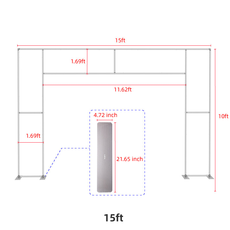Load image into Gallery viewer, Flat Square Door Arch Stand
