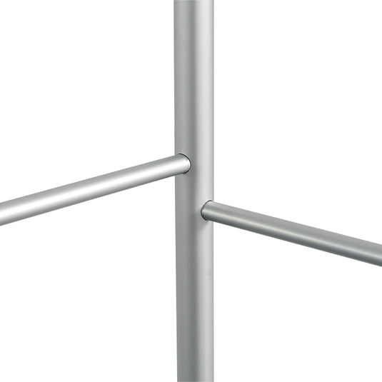 L Shaped Fabric Banner Stand (Square Corners)