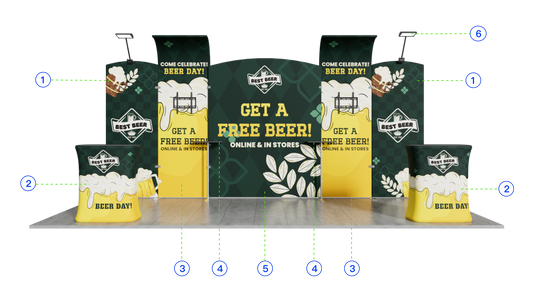 10x20ft Showroom Display Kit - C3