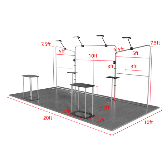 10x20ft Showroom Display Kit - A6