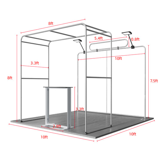 10x10ft Showroom Display Kit - A2