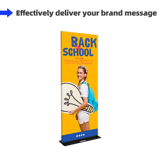 Fabric Banner Stand-Premium (Square Corners)