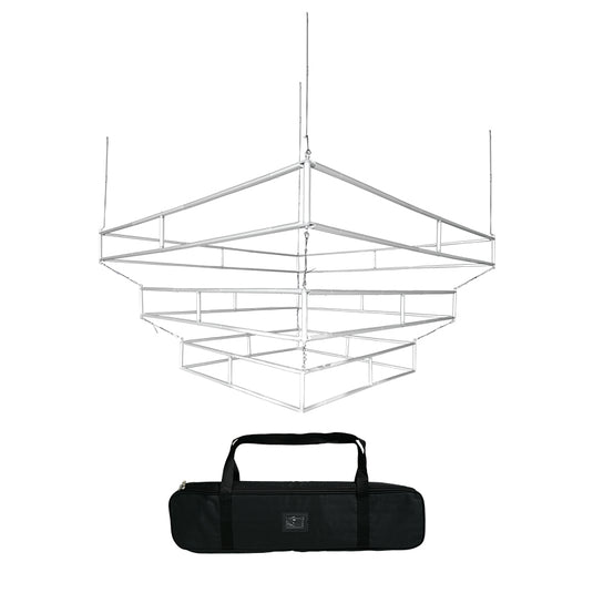 Tiered Square Hanging Sign