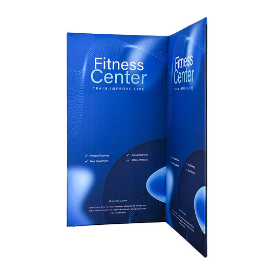 L Shaped Fabric Banner Stand (Square Corners)