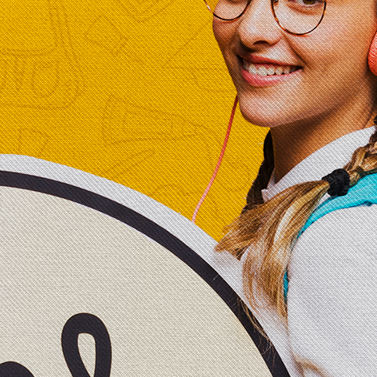 Fabric Banner Stand-Premium (Square Corners)